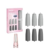 IRILEKI 6 Pcs Pedicures Replacement Heads for Flawless Pedi, Electric Tool Foot File