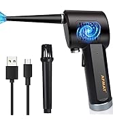 Cordless Air Duster for Computer, Better Choice for Air Can Duster, Compressed Air Can, Air Canis...