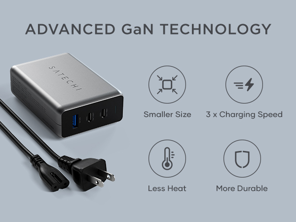 100W USB C PD Compact GaN Charger