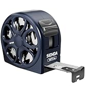 SENDA 16FT/5m Hollow Tape Measure, Retractable Measuring Tape with Waterproof &amp; Sandproof Design,...