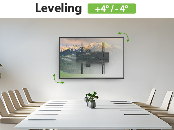 Leveling adjustment tv wall mount