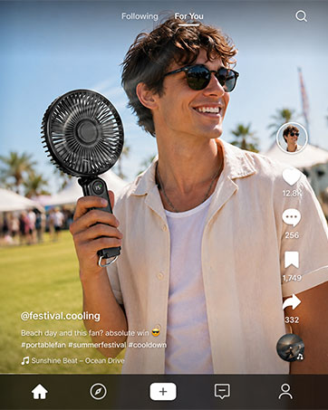portable fan