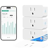 AiSeek Smart Plug, WiFi Plugs Work with Alexa &amp; Google Assistant, Smart Outlet with Timer &amp; Group...