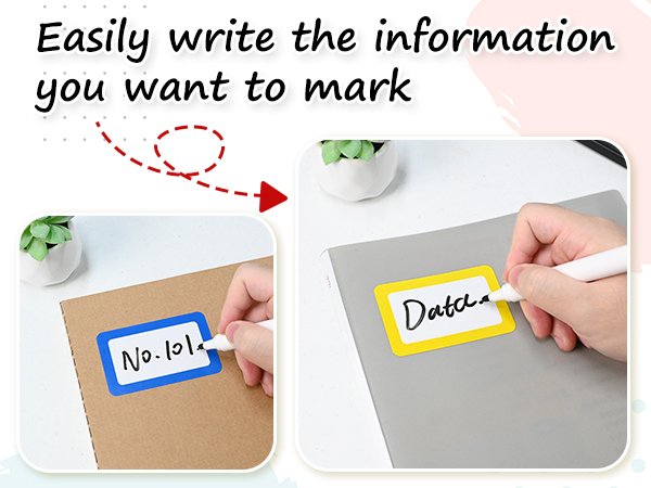 Name Labels for School Office Home