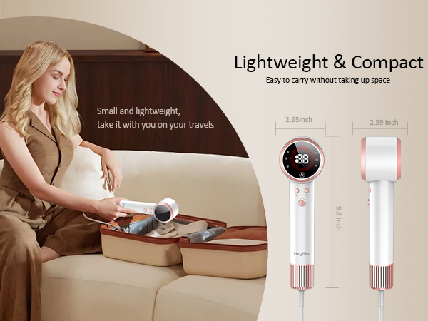 compact hair dryer