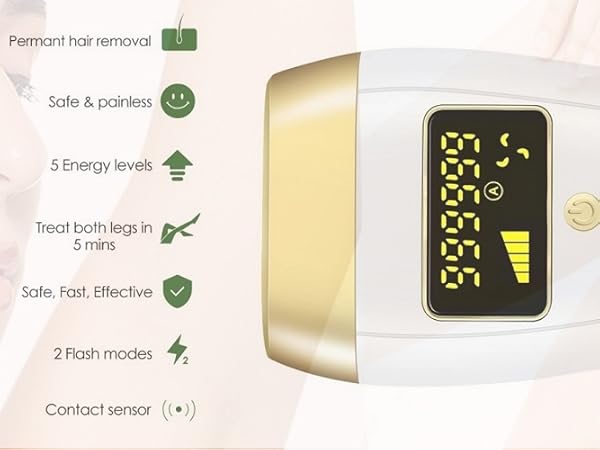 At-Home Permanent Painless Hair Remover