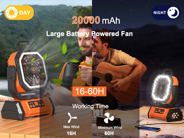 rechargeable fan