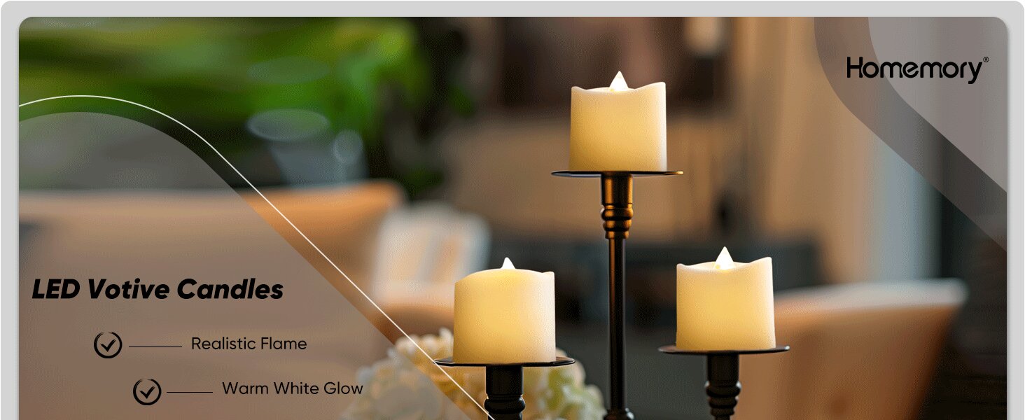 Flameless LED Votive Candles