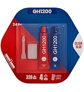 GH1200 2 Part Epoxy Glue All Purpose. Cures Quick and Dries Strong. Easy Application, Super Stron...