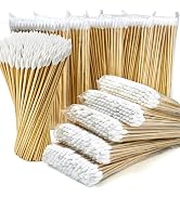 1000/500Pcs Gun Cleaning Swabs, Precision Pistol Cleaning Swabs Durable Stem, 6 Inch Pointed Gun ...