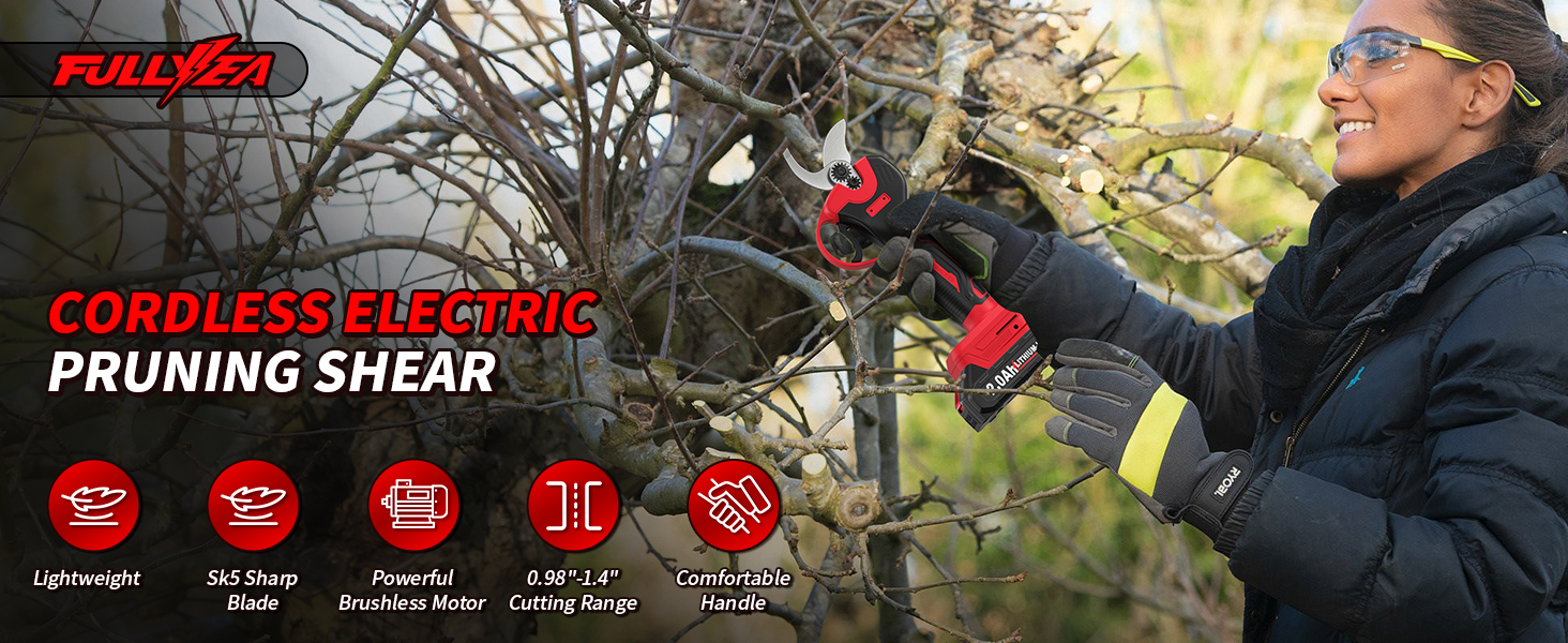 electric pruning shears