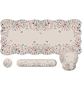 iCasso Desk Mat Set,Large Mouse Pad with Wrist Rest,Ergonomic Keyboard Wrist Support for Women,Gi...