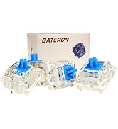 Gateron 35 Pcs G Pro 3.0 Pre-lubed Linear for MX Mechanical Type Key Gaming Keyboard Switches, SM...