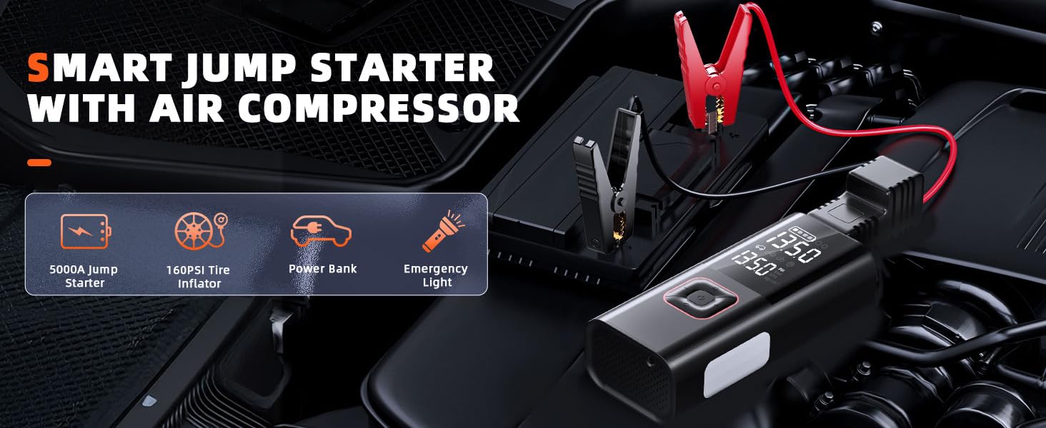 battery jumper starter portable