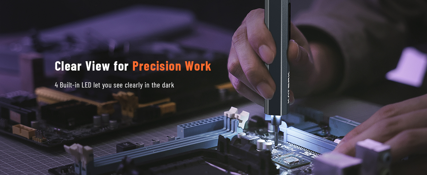 Clear View for Precision Work
