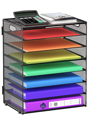 8 tier desk organizer