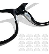 Consss 10 Pairs Eyeglass Nose Pads for Glasses Anti Slip, Soft Adhesive Silicone Glasses Nose Pad...