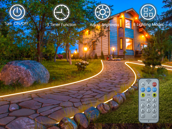 led lights self adhesive exterior led strip lights waterproof led light strips with remote outdoor