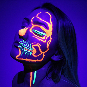 Light up UV Paint