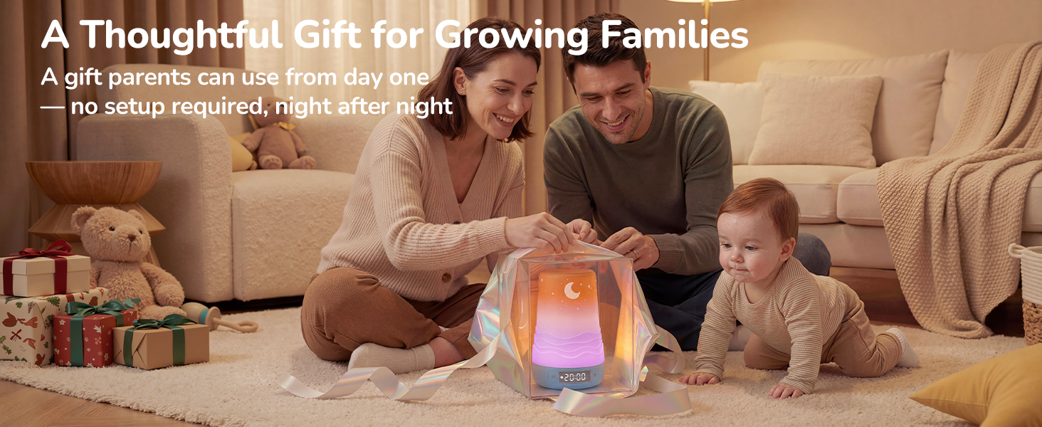 More than a nursery device, it’s everyday support for parents navigating sleep, routines
