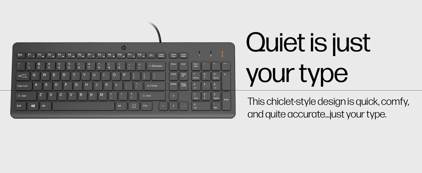 A+ PR - HP 150 Wired Mouse and Keyboard (Elephanta Combo) - B09Y2KDJXY