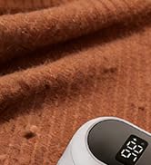 Fabric Shaver | Lint Remover with Digital Display, 6-Leaf Blade Electric Lint Shaver for...