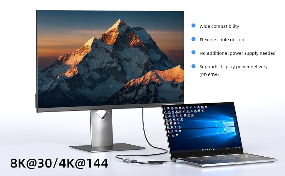 Displayport to USB-C