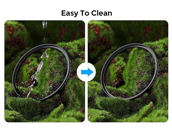 Bymeiaka UV filter resists dust ,water and sand, keeps lens clean outdoors.
