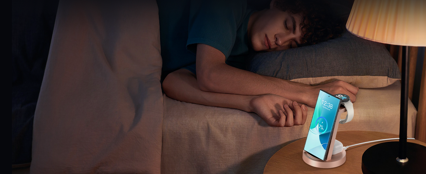 bedside nightstand charging station