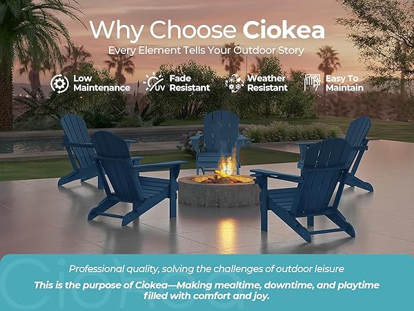 outdoor fire pit chairs