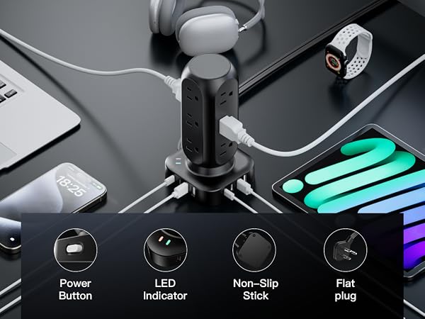 power strip tower