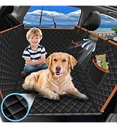 TECTINTER Back Seat Extender for Dogs-Large Space, Dog Car Seat Cover Hard Bottom Holds 400lbs,Do...