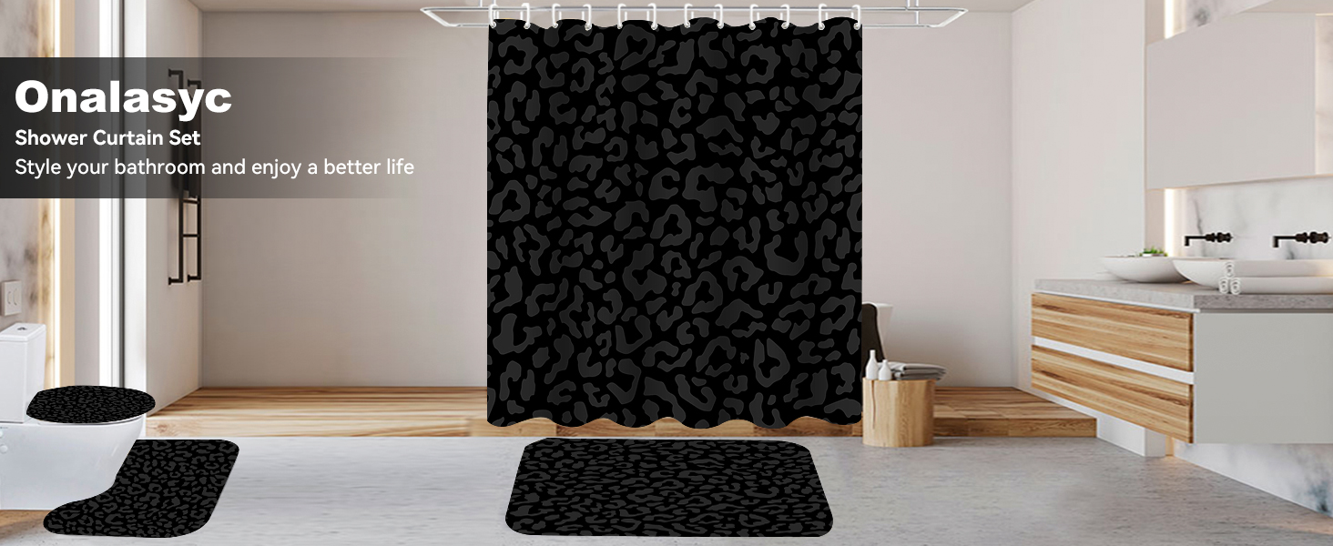 shower curtain bathroom set