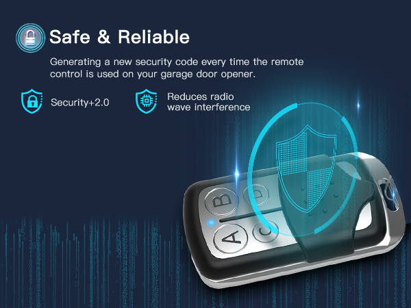 universal garage door opener remote