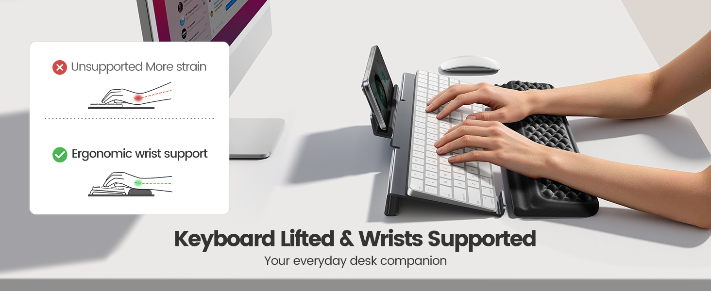keyboard riser