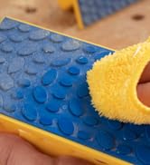 Gator Grip Safety Push Block 2 Pack with Blue Rubber Podular Pattern for Superior Gripping Power ...