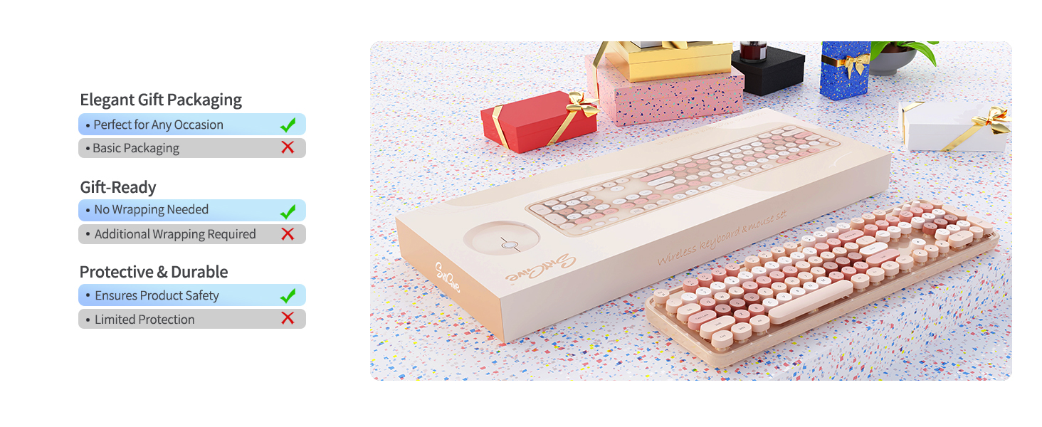 compact wireless keyboard and mouse