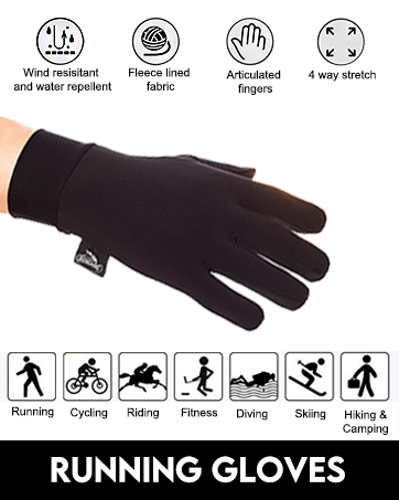 Lightweight Sport Running Gloves 