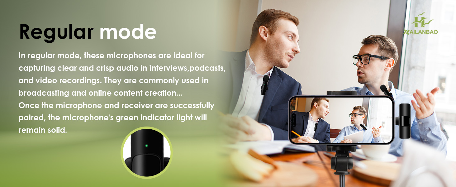 Wireless Lavalier Microphone