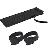 50 Pcs 10-Inch Heavy-Duty Self-Fastening Cable Ties - Durable, Reusable Straps for Wire Organizat...