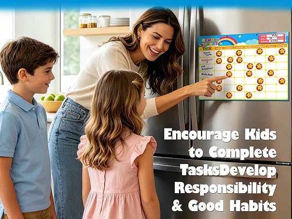 chore chart for kids multiple kids