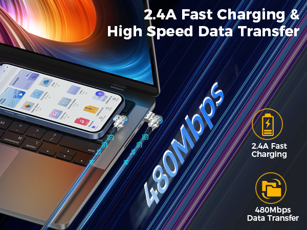 swivel iphone charger cable