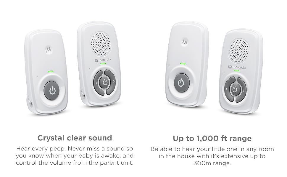 AM21 No Screen Audio Baby Monitor