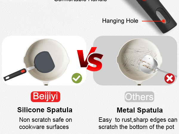 spatula for non stick frying pan