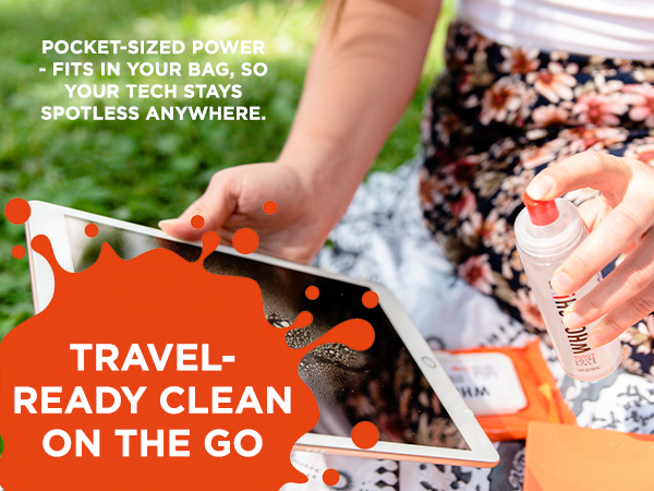 cell mac laptop eyeglass screen monitor keyboard glass cleaner spray case size device play