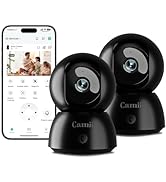 Indoor Camera, 2K Pet Cameras for Home Security Dual Band WiFi(2.4/5G), Security Camera with Phon...