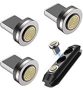 A.S 9PIN Magnetic Connector Tips Head Compatible with i-Procucts (3 Pack), Magnetic Plug Replacem...