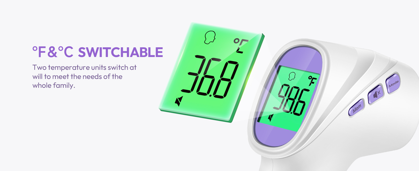 forehead thermometer