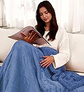 Electric Heated Blanket, 5 Level Heating &amp; 10H Auto Shutoff, Full Size,Overheat Protection, Soft ...