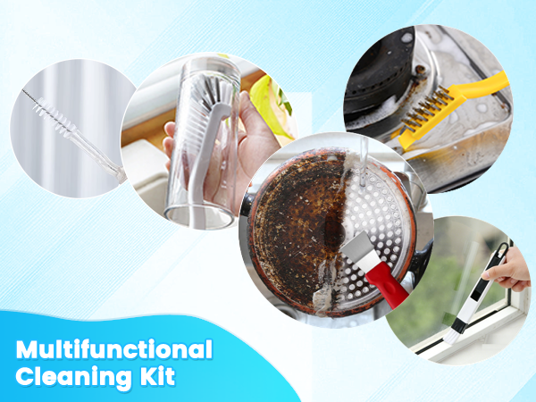 Crevice Cleaning Brush Set
